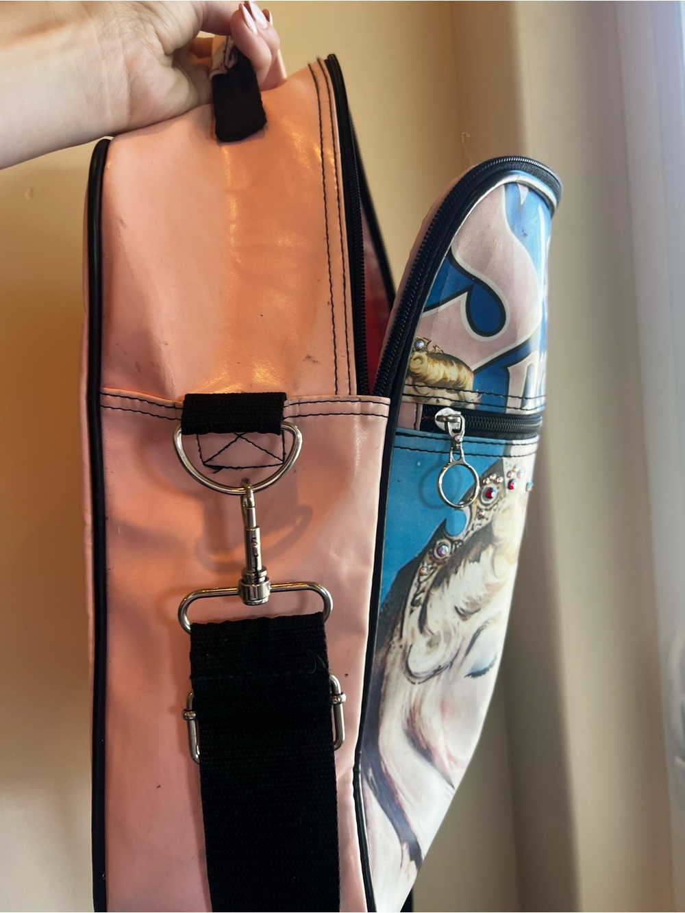 Disney Sleeping Beauty Crossbody Bag - Pink and Blue - Picture 15 of 16